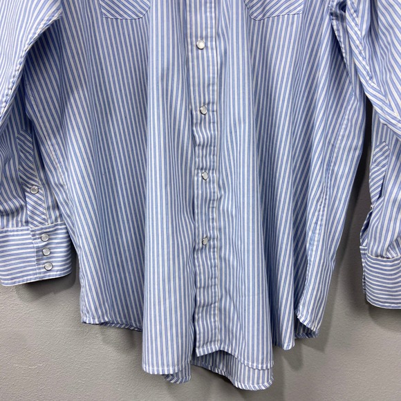 Panhandle Slim Western Pearl Snap Shirt Size XXL Striped Retro Cowboy Wear 2XL‎ - Picture 5 of 11